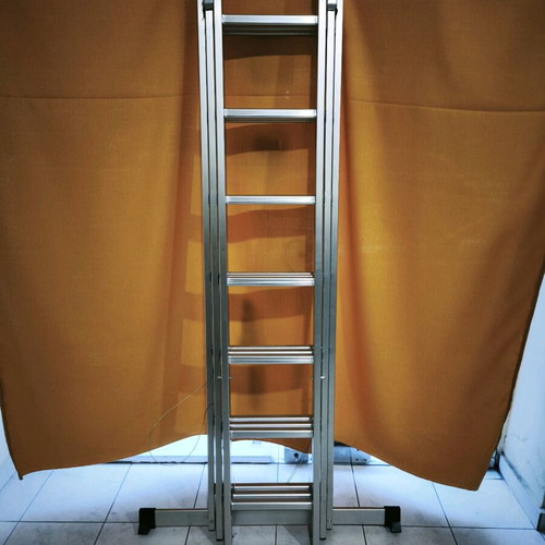 Multipurpose ladder 3 x 7 steps new with maximum height 4.13 meters