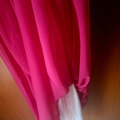 Fuchsia Maxi Dress Shine 2gether like new with lace detail