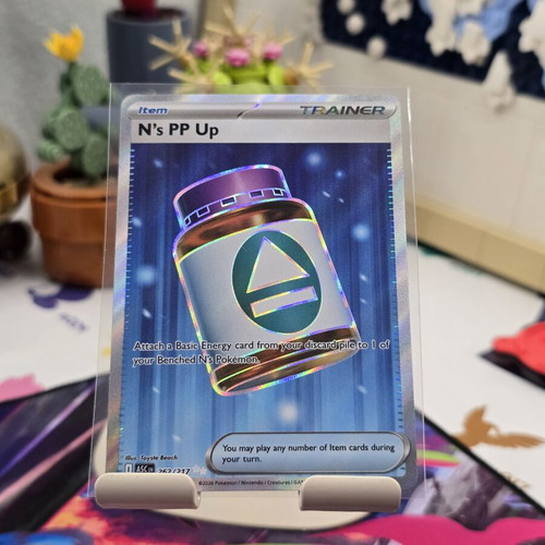 Pokemon Card N's PP Up ASC 262 new