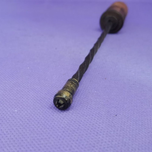 Old hand drill brace used