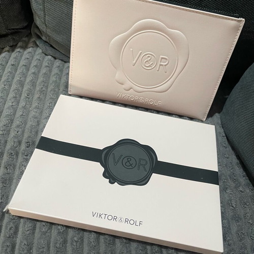 Viktor & Rolf toiletry bag new, pink leatherette