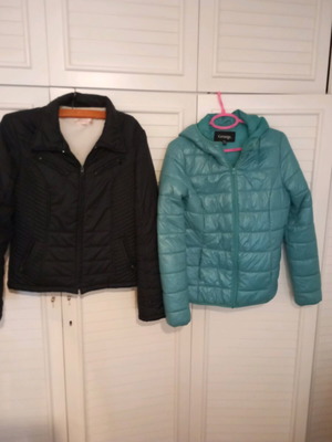 Two jackets like new, size L, together