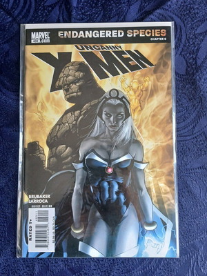 Uncanny X-Men #489 like new, Marvel Comics by Ed Brubaker and Salvador Larroca