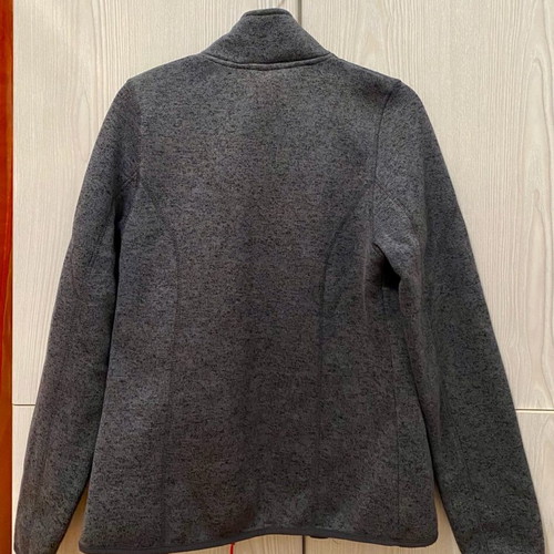 Fleece jacket like new, gray, size S