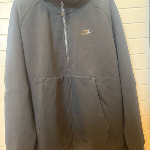 Nike hoodie jacket like new, black, size L