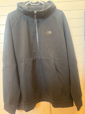 Nike hoodie jacket like new, black, size L