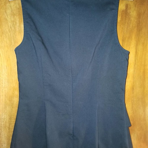 Access blouse with ruffles like new, size 46, black