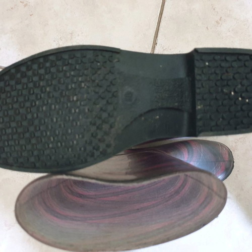 Women's galotses used, size 38, multicolored