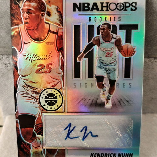 Kendrick Nunn PAO BC RC autograph new