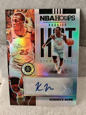 Kendrick Nunn PAO BC RC autograph new