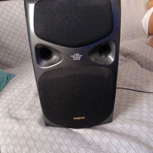 Speakers used, 2 large SANYO and 2 small THOMSON