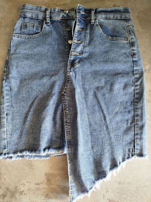 Denim skirt, blue, size S