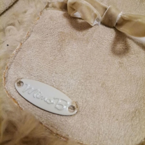 Mouton coat like new for 2-year-old with fur lining