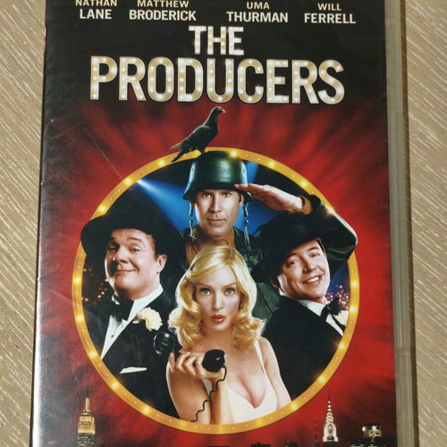 The Producers DVD like new, musical comedy with subtitles