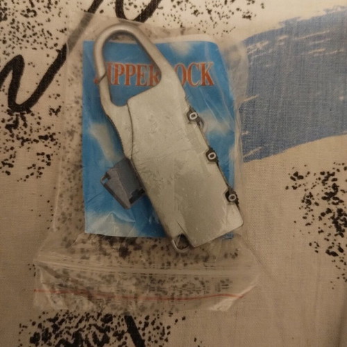 Combination lock new in its packaging