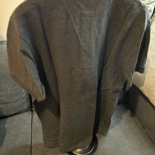 Fred Perry men's short-sleeve charcoal polo like new