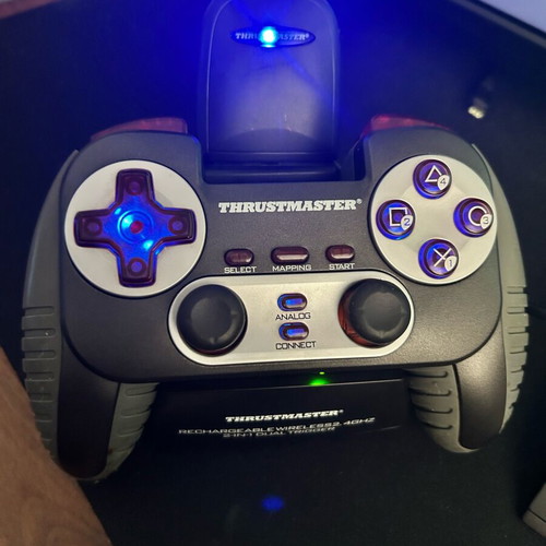 Thrustmaster wireless gamepad used 2 in 1 dual trigger for PlayStation PS1 and PC