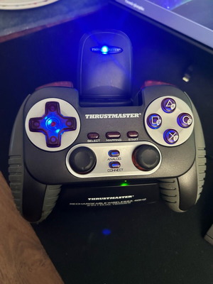 Thrustmaster wireless gamepad used 2 in 1 dual trigger for PlayStation PS1 and PC
