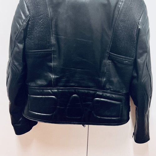 Leather motorcycle jacket vintage, like new, size Medium