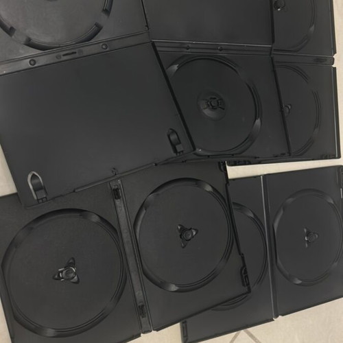 DVD cases used, pack of 5