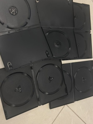 DVD cases used, pack of 5