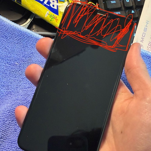 iPhone XS Max display used with touch problem