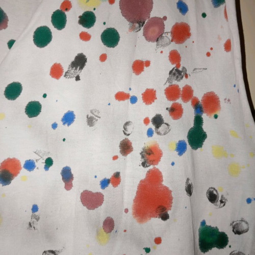 Handmade beach/sleep dress L/XL like new, multicolored