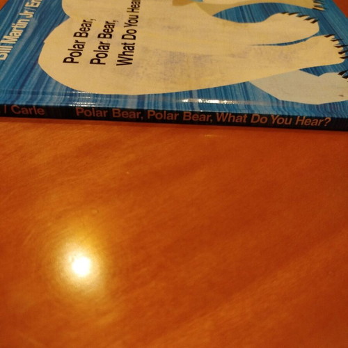 Children's book Polar Bear What Do You Hear? used, English