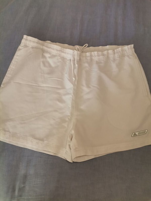 Adidas swim shorts like new, white, sizes L and XL