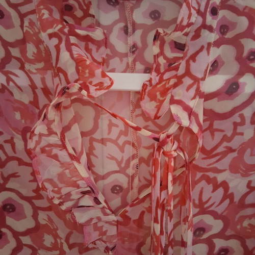 Zini blouse like new, pink, size M