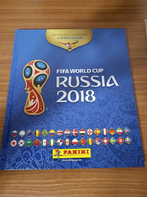 World Cup 2018 Sticker Album new with complete sticker set