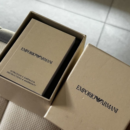 Emporio Armani watch new