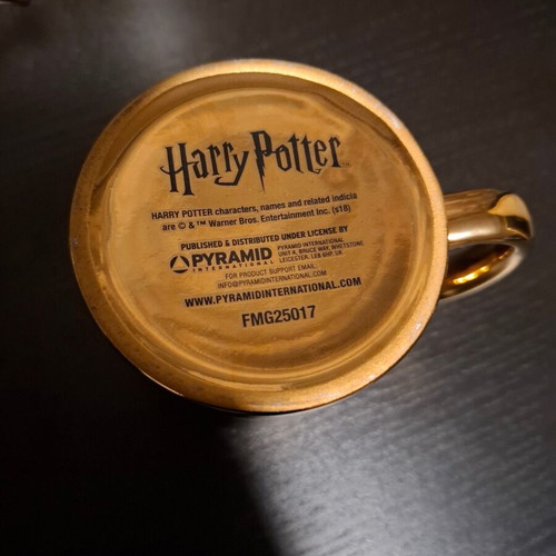 Harry Potter Gringotts Gold Metallic Mug σαν καινούργιο
