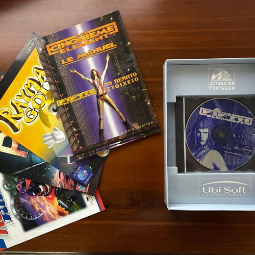 The Fifth Element PC game like new, Greek release complete in box