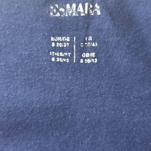 Esmara woman top navy blue size S