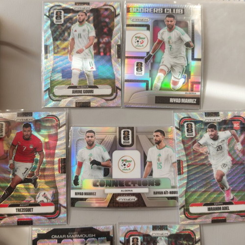 Prizm Silver Cards Egypt & Algeria World Cup 2026 combo new