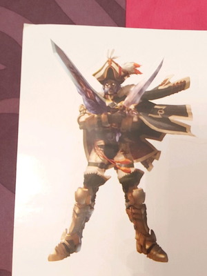 Αυτοκόλλητο Soul Calibur 2 σαν καινούργιο, μέγεθος Α4