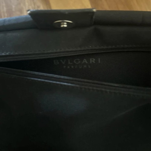 Bvlgari travel pouch used, black
