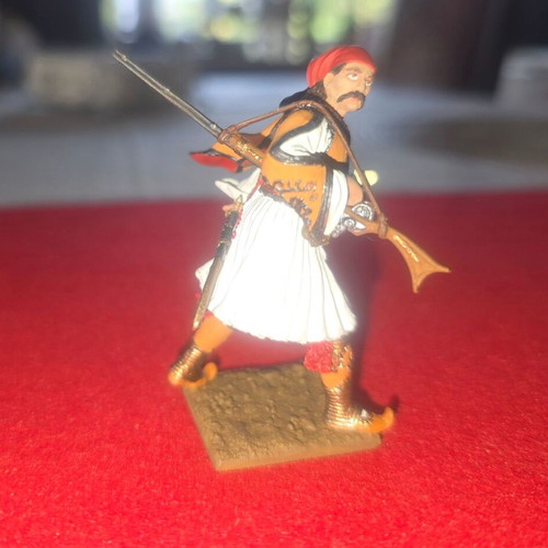 Lead Figure 1821 New, Height 7 cm, Oplarchigos 1821