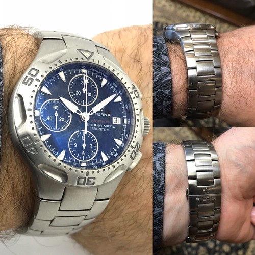 Kontiki Eterna Matic Chronograph Automatic men's watch new