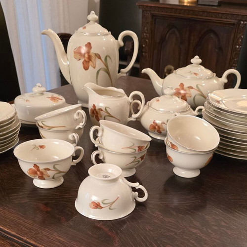 Vintage KPM Germany porcelain set Prinzess series like new, 33 pieces