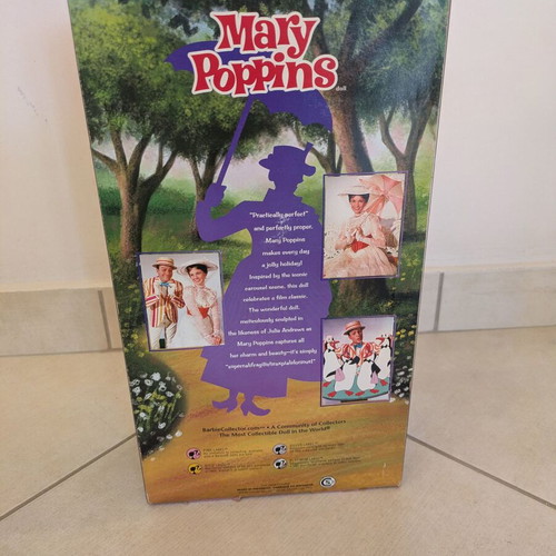 Mary Poppins Pink Label Mattel Collectible Doll new