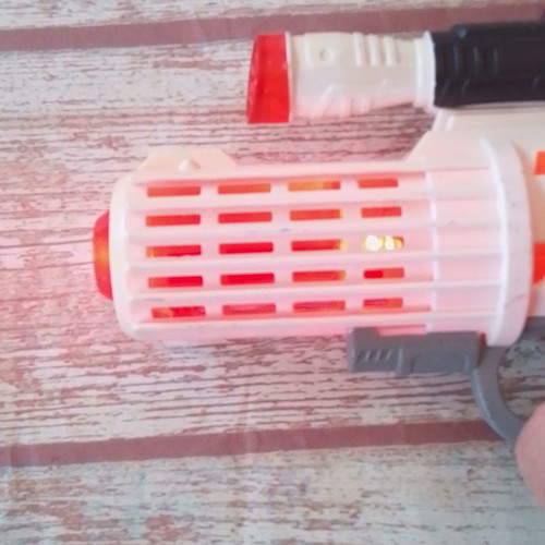 Space Guardian laser gun used