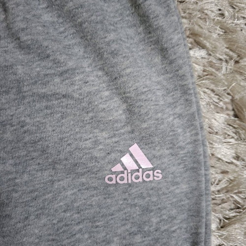 Adidas sweatpants for girl 6 years like new, grey