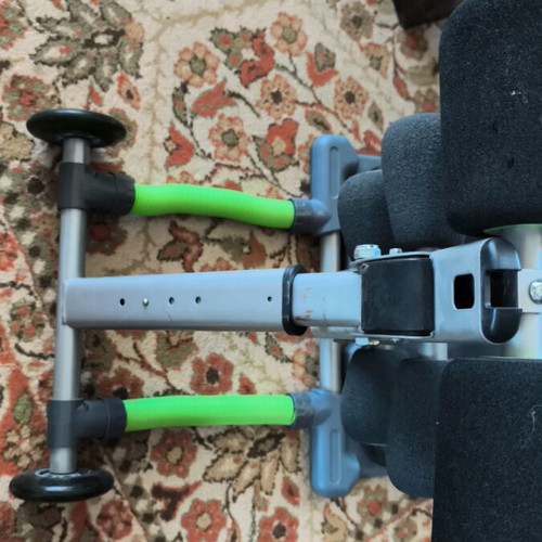 Ab Trainer gym equipment like new, adjustable resistance
