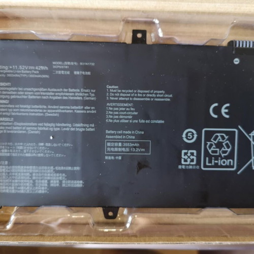 Asus Vivobook S14 42Wh B31N1732 Laptop Battery New
