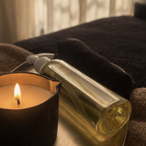 Kerasoy massage candle premium soy wax, new