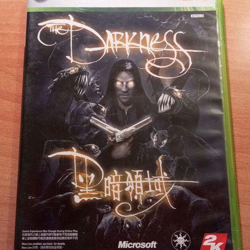 The Darkness Xbox 360 game used with manual