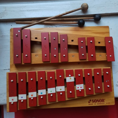 Metallophone used