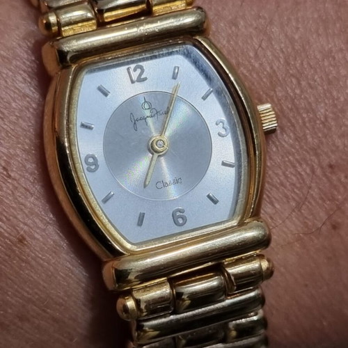 Vintage Jacques Farel quartz watch like new, women's, made in France
